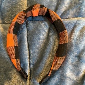 Plaid headband